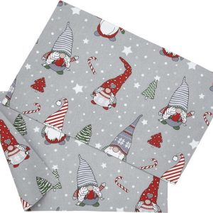 Bavlněná prostírání v sadě 4 ks s vánočním motivem 30x46 cm Gnomes – Catherine Lansfield