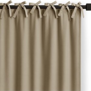 Béžový dimout závěs 140x250 cm Carli Tie – Restilo