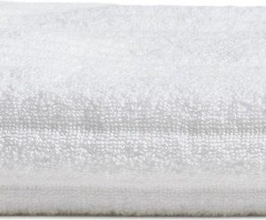 Bílý froté bavlněný ručník 50x90 cm Navira – Kave Home