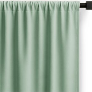 Dimout závěs v mentolové barvě 140x250 cm Carli – Restilo