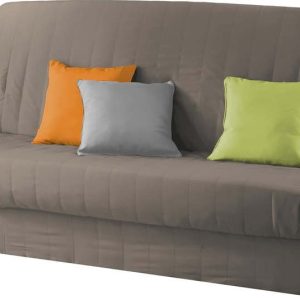 Hnědý 3místný napínací potah na pohovku Essentiel – douceur d'intérieur