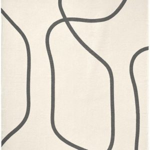 Krémová deka 130x175 cm Shadow – Mette Ditmer Denmark