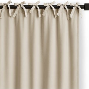 Krémový dimout závěs 140x250 cm Carli Tie – Restilo