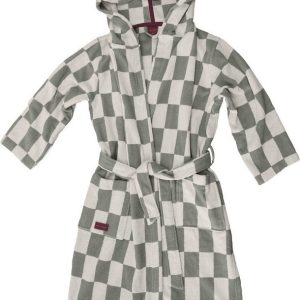 Šalvějově zelený bavlněný župan velikost S/M Retro – Mette Ditmer Denmark