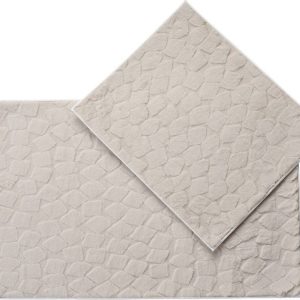 Béžové koupelnové předložky v sadě 2 ks 60x100 cm Rabbit – Foutastic