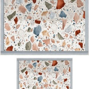 Koupelnové předložky v sadě 2 ks 60x100 cm – Foutastic