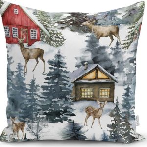 Povlak na polštář 43x43 cm Winter Scenery – Mila Home