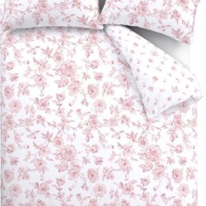 Růžové povlečení na jednolůžko 135x200 cm Mirabelle – Catherine Lansfield