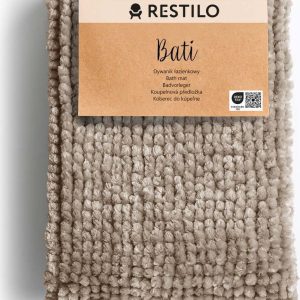 Světle hnědá koupelnová předložka 70x120 cm Bati – Restilo