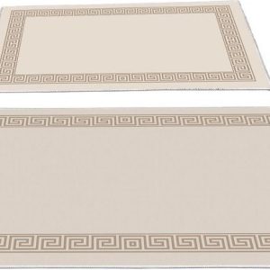 Světle hnědé koupelnové předložky v sadě 2 ks 60x100 cm – Foutastic