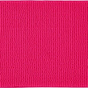 Tmavě růžová koupelnová předložka 50x80 cm Bobble – Catherine Lansfield