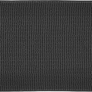 Tmavě šedá koupelnová předložka 50x120 cm Bobble – Catherine Lansfield