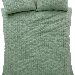 Zelené povlečení na jednolůžko 135x200 cm Tamba Leaf – Pineapple Elephant