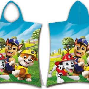 Bavlněné dětské pončo velikost 3-8 let Paw Patrol – Jerry Fabrics