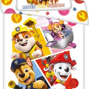 Bavlněné dětské povlečení do postýlky 100x135 cm Paw Patrol – Jerry Fabrics