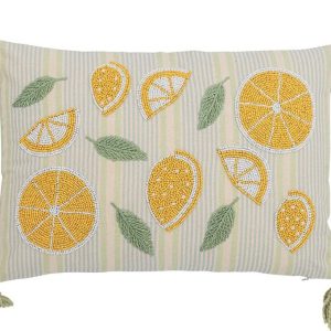 Bavlněný dekorační polštář 35x50 cm Lemon – Bloomingville