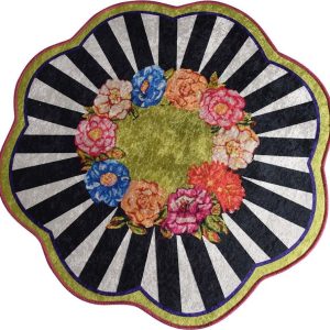 Koupelnová předložka ø 100 cm Loan – Foutastic