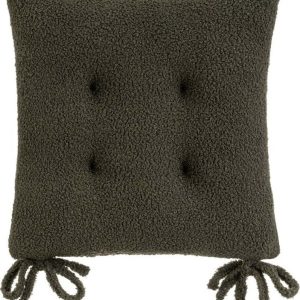 Podsedák z materiálu bouclé 40x40 cm Sherpa Bouclé – Casa Selección