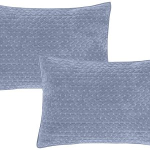 Povlaky na polštáře v sadě 2 ks 50x75 cm Attica Velvet Embroidered – Bianca