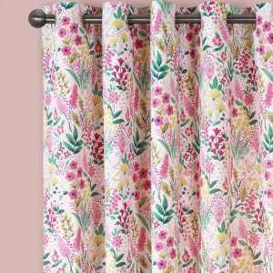 Růžové závěsy v sadě 2 ks 168x229 cm Tilly Floral – Catherine Lansfield