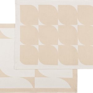 Bavlněné utěrky v sadě 2 ks 50x63 cm Abi – noo.ma