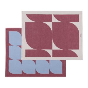 Bavlněné utěrky v sadě 2 ks 50x63 cm Abi – noo.ma