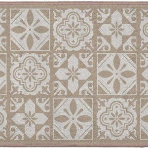 Béžová textilní koupelnová předložka 50x120 cm Constantine – douceur d'intérieur