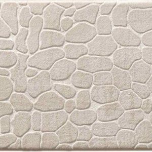 Béžová textilní koupelnová předložka 50x120 cm Ricochet – douceur d'intérieur