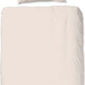 Béžové bavlněné povlečení na jednolůžko Good Morning Universal