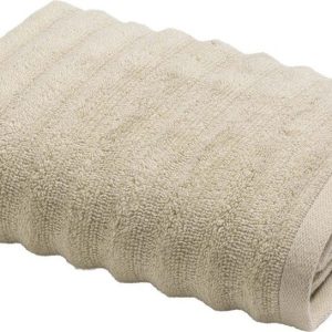 Béžový froté bavlněný ručník 50x90 cm Maya – douceur d'intérieur