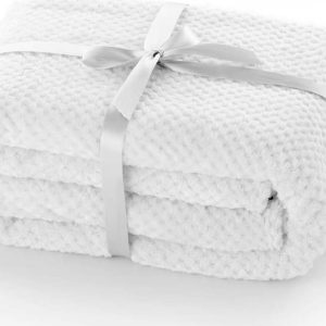 Bílá deka z mikrovlákna DecoKing Henry