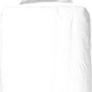 Bílé bavlněné povlečení na jednolůžko Good Morning Universal