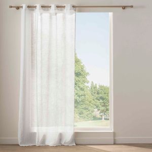 Bílý závěs 140x240 cm Yoko – douceur d'intérieur