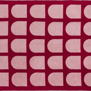 Červená/růžová deka 150x200 cm Gilli – noo.ma