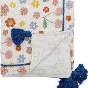 Dětská deka z recyklované bavlny 130x160 cm Cherry – Bloomingville Mini