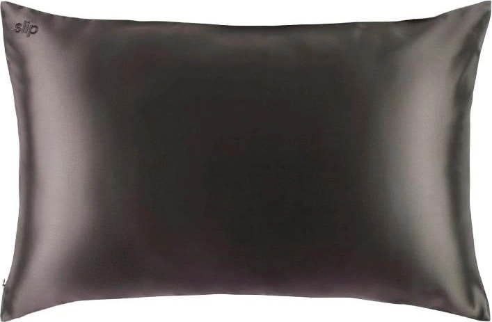 Hedvábný povlak na polštář 51x76 cm Charcoal – slip