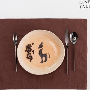 Lněné prostírání 35x45 cm Chocolate – Linen Tales