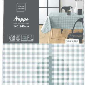 Omyvatelný ubrus 160x160 cm Mini Vichy – douceur d'intérieur