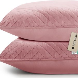 Povlaky na polštáře v sadě 2 ks z mikrovlákna 45x45 cm Softa – Restilo