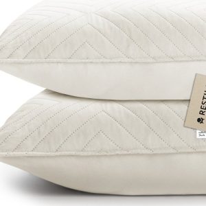 Povlaky na polštáře v sadě 2 ks z mikrovlákna 50x70 cm Softa – Restilo