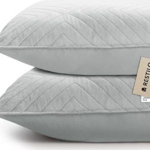 Povlaky na polštáře v sadě 2 ks z mikrovlákna 45x45 cm Softa – Restilo