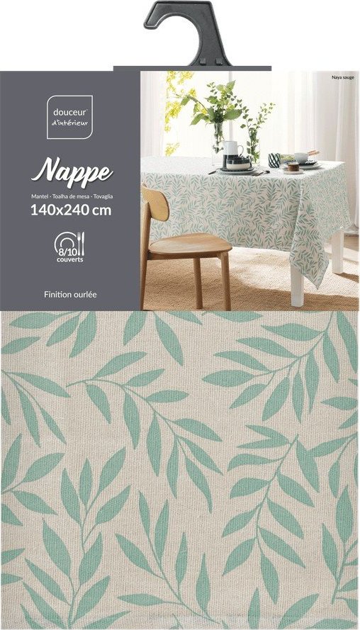 Pratelný ubrus 140x240 cm Naya – douceur d'intérieur