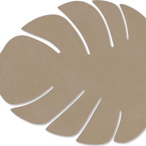 Prostírání z eko kůže 22x26 cm Monstera Leaf Nupo – LIND DNA