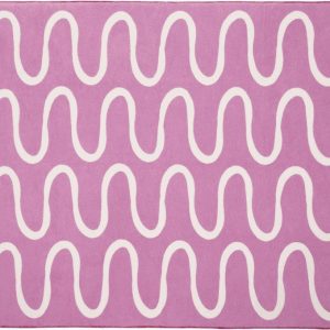 Růžová deka 150x200 cm Swirl – noo.ma