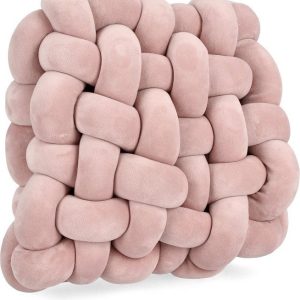 Sametový dekorační polštář 30x30 cm Entwine – Yes Everyday