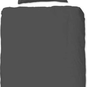 Šedé bavlněné povlečení na jednolůžko Good Morning Universal