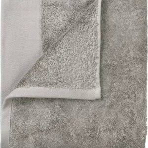 Šedé froté ručníky v sadě 2 ks z bio bavlny 30x50 cm Riva – Blomus