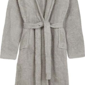 Šedý bavlněný župan velikost XL/XXL Terry – HIP