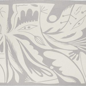 Světle šedá deka 165x200 cm Lino – noo.ma