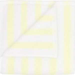 Světle žluté/bílé froté ručníky v sadě 2 ks z bio bavlny 30x50 cm Arto – Blomus